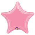 Loftus International 19 in. Metallic Pink Star Shape Balloon A1-2804